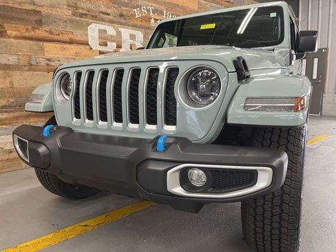 Used 2023 Jeep Wrangler Sahara 4xe w/ Cold Weather Group image 12