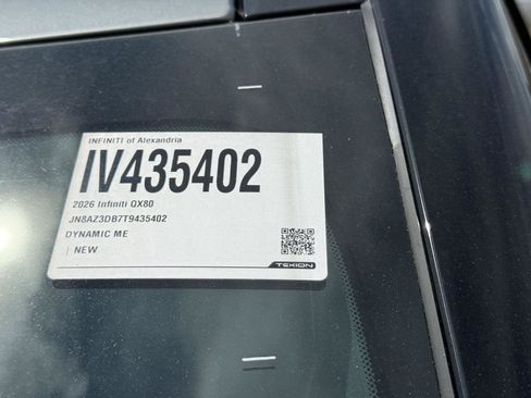 New 2026 INFINITI QX80 4WD w/ Sport Exterior Package image 29