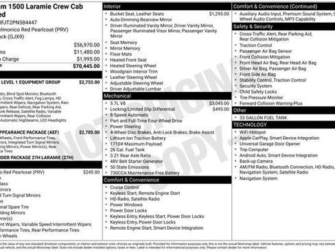 Used 2023 RAM 1500 Laramie AWD/4WD image 37
