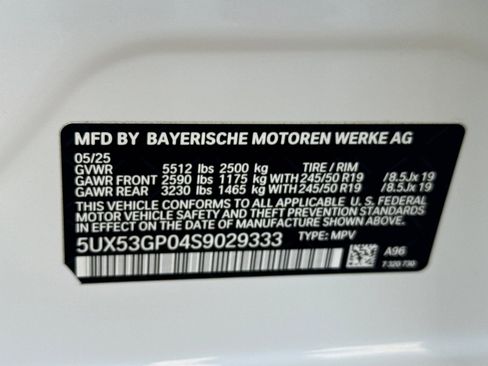 Used 2025 BMW X3 xDrive30i w/ Premium Package image 39