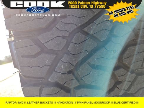 Used 2022 Ford F150 Raptor w/ Equipment Group 801A High image 15