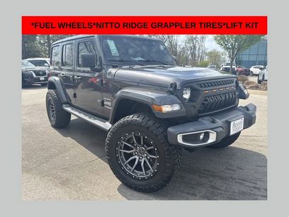 Used 2021 Jeep Wrangler Unlimited Sahara w/ Uconnect 4C Nav & Sound Group