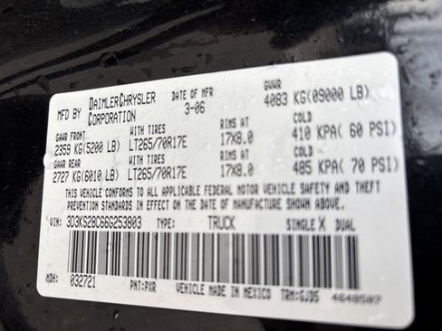 Used 2006 Dodge Ram 2500 Truck Laramie image 9