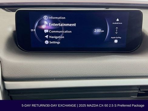 Used 2025 MAZDA CX-50 AWD 2.5 S w/ Cargo Package image 17