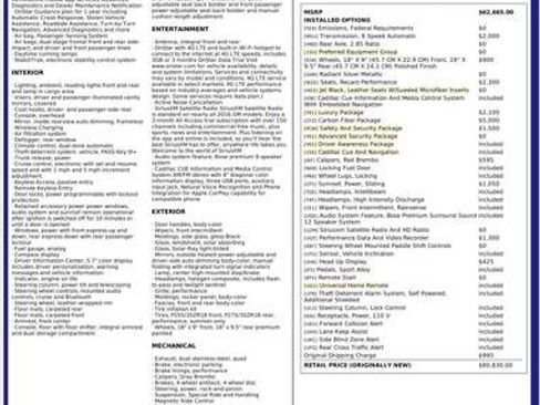 Used 2016 Cadillac ATS V w/ Carbon Fiber Package image 6