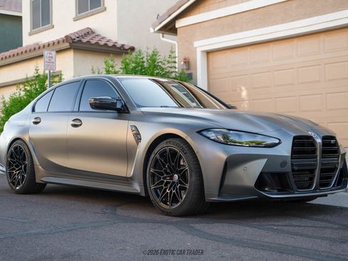 Used 2022 BMW M3 Competition w/ M Carbon Exterior Package AWD/4WD image 12