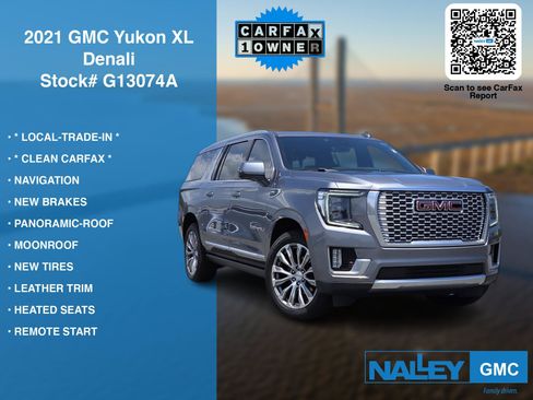 Used 2021 GMC Yukon XL Denali w/ Denali Premium Package RWD image 7