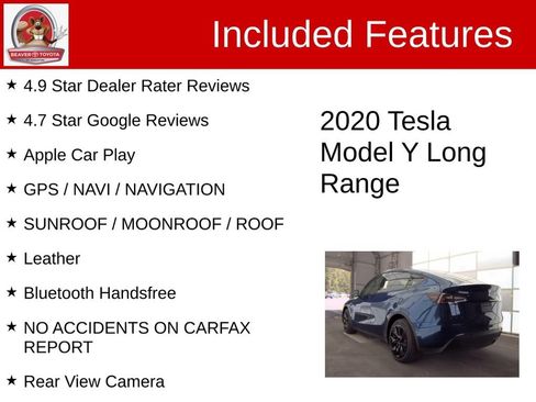 Used 2020 Tesla Model Y Long Range AWD/4WD image 5