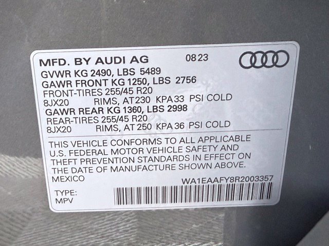 Certified 2024 Audi Q5 2.0T Premium Plus AWD/4WD image 27