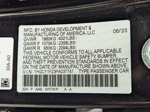 Used 2023 Honda Accord LX image 33