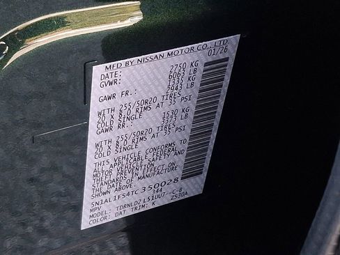 New 2026 INFINITI QX60 Luxe w/ Cargo Package image 6