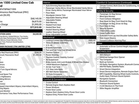 Used 2023 RAM 1500 Limited w/ Night Edition AWD/4WD image 12