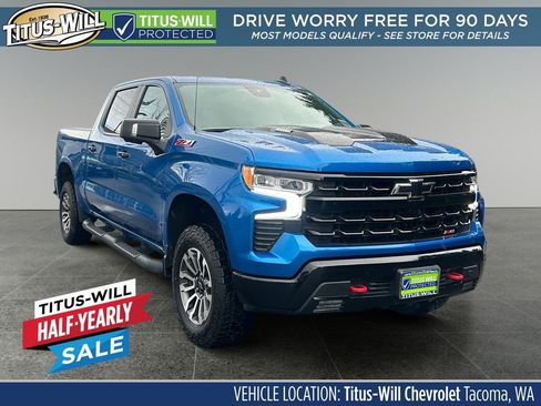 Used 2022 Chevrolet Silverado 1500 LT Trail Boss w/ LT Trail Boss Premium Package AWD/4WD image 1