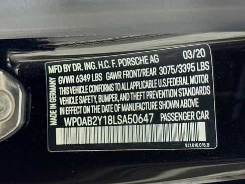 Certified 2020 Porsche Taycan 4S image 32