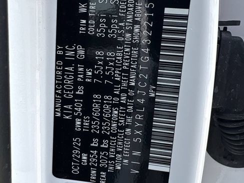 Used 2026 Kia Sorento S w/ S Panoramic Sunroof Package FWD image 28