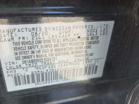 Used 2020 Nissan Sentra SR w/ Electronics Package FWD image 21