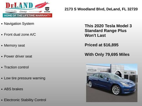 Used 2020 Tesla Model 3 Standard Range Plus image 6