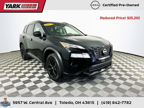 Certified 2023 Nissan Rogue SV w/ SV Premium B Package AWD/4WD image 1