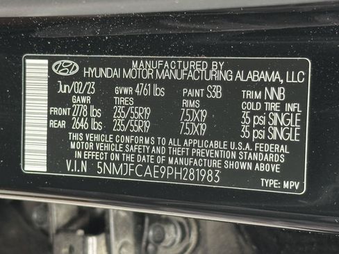 Used 2023 Hyundai Tucson SEL w/ Convenience Package AWD/4WD image 15