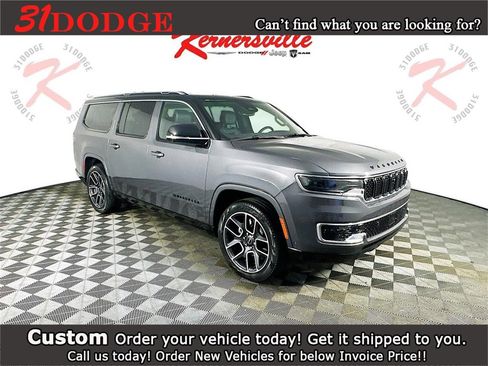 New 2025 Jeep Wagoneer L Series III w/ Quick Order Package 25C Super image 1