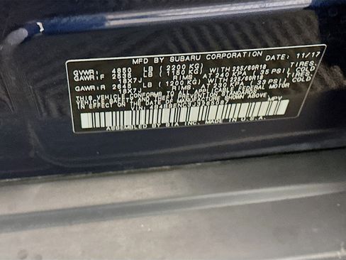 Used 2018 Subaru Outback 3.6R Limited image 12