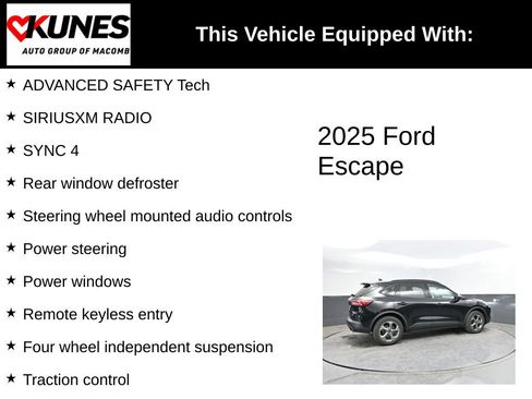 Used 2025 Ford Escape ST-Line AWD/4WD image 3