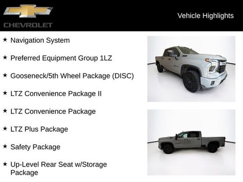 Used 2024 Chevrolet Silverado 2500 LTZ w/ LTZ Plus Package AWD/4WD image 5