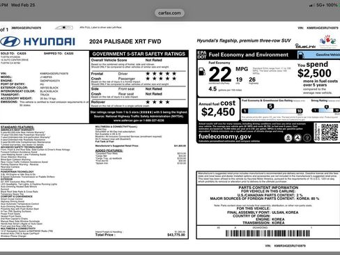 Used 2024 Hyundai Palisade XRT image 6