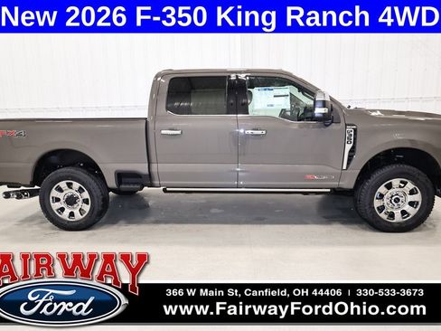 New 2026 Ford F350 King Ranch w/ Chrome Package AWD/4WD image 1