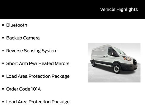 New 2025 Ford Transit 250 148 Medium Roof w/ Load Area Protection Package image 5