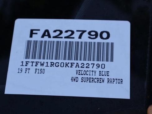 Used 2019 Ford F150 Raptor w/ Equipment Group 802A Luxury AWD/4WD image 7