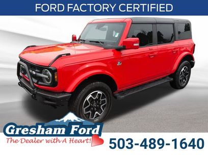Certified 2022 Ford Bronco Outer Banks