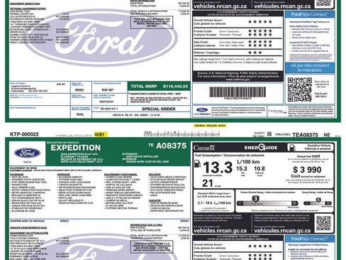 Used 2026 Ford Expedition Platinum w/ Platinum Ultimate Package AWD/4WD image 39