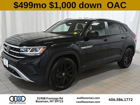Used 2023 Volkswagen Atlas Cross Sport SE w/ Black Wheel Package AWD/4WD image 1