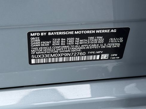 Used 2023 BMW X7 M60i w/ Executive Package AWD/4WD image 56