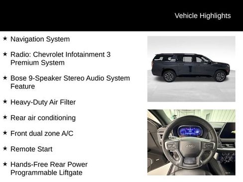 Certified 2024 Chevrolet Suburban Z71 w/ Luxury Package image 16