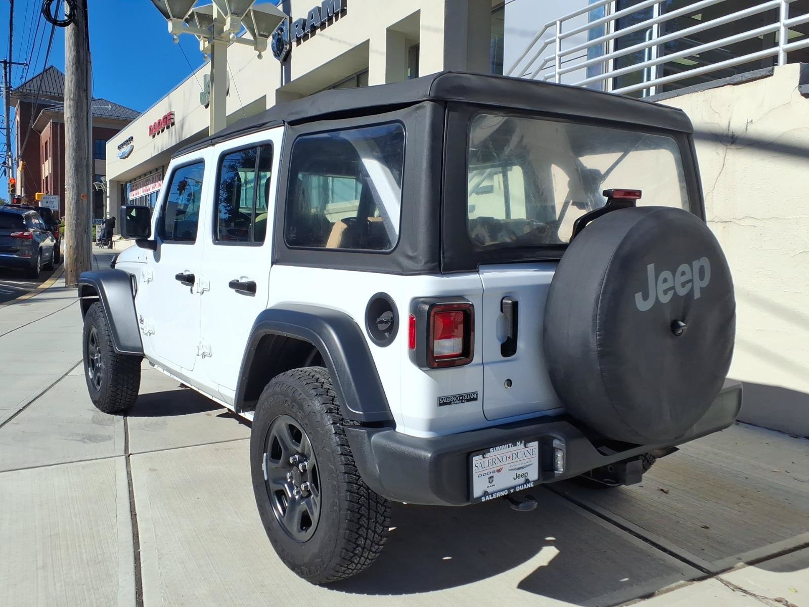 Certified 2018 Jeep Wrangler Unlimited Sport AWD/4WD image 6