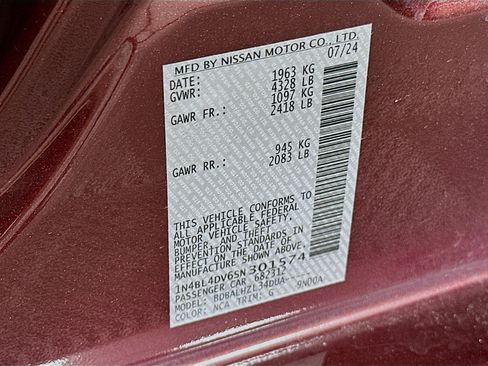 Used 2025 Nissan Altima 2.5 SV image 12