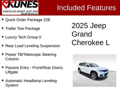 New 2025 Jeep Grand Cherokee L Limited w/ Luxury Tech Group II