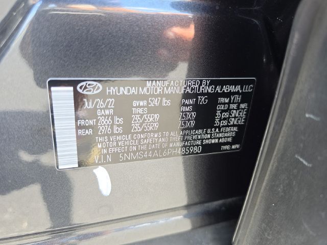 Used 2023 Hyundai Santa Fe Limited FWD image 47