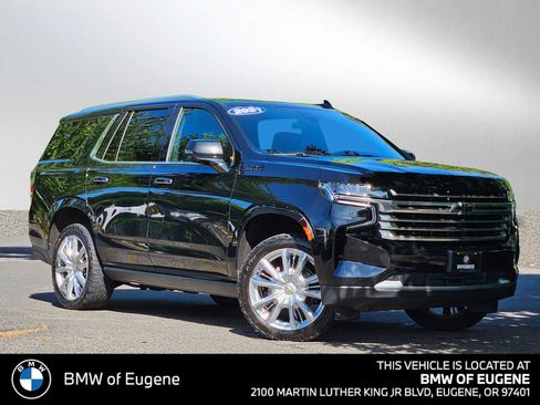 Used 2021 Chevrolet Tahoe High Country w/ Premium Package AWD/4WD image 1