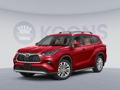 New 2026 Toyota Highlander Platinum