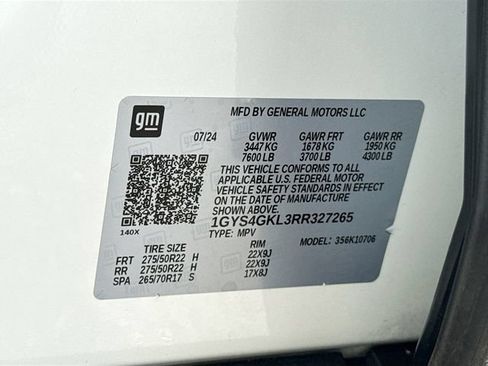Used 2024 Cadillac Escalade Sport Platinum w/ LPO, ONYX Package AWD/4WD image 42