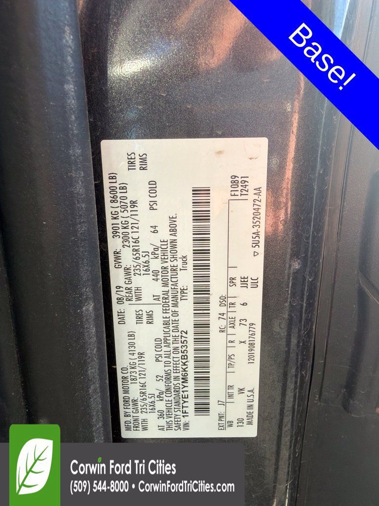 Used 2019 Ford Transit 150 130 Low Roof RWD image 9