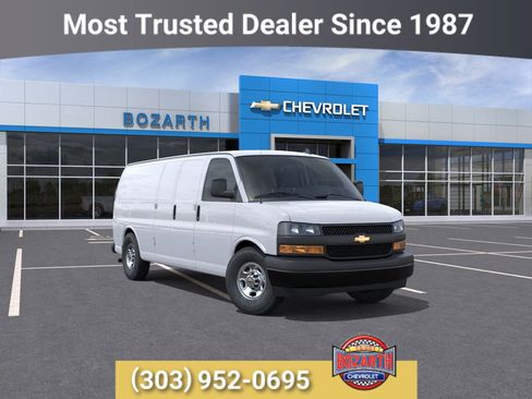 New 2025 Chevrolet Express 2500 Extended w/ Driver Convenience Package RWD image 1