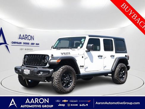 Used 2024 Jeep Wrangler Unlimited Sport AWD/4WD image 1