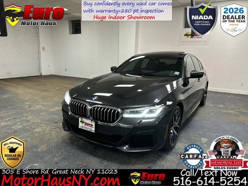 Used 2022 BMW 540i xDrive w/ M Sport Package AWD/4WD image 1