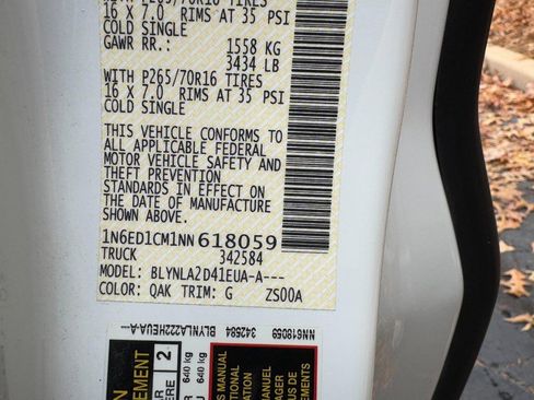 Used 2022 Nissan Frontier S w/ Technology Package image 24