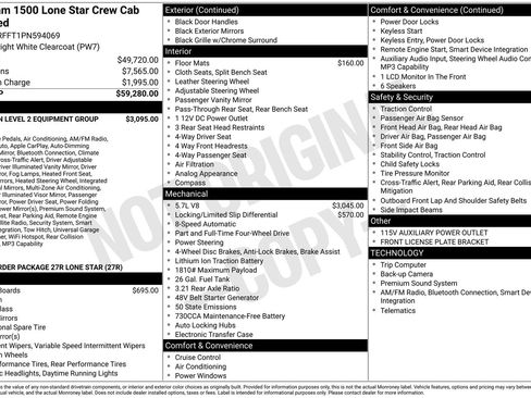 Used 2023 RAM 1500 Lone Star AWD/4WD image 1
