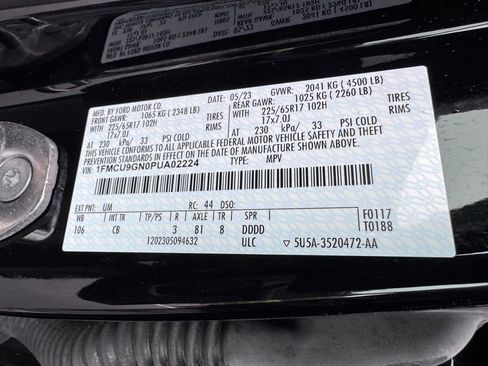 Used 2023 Ford Escape Active AWD/4WD image 25